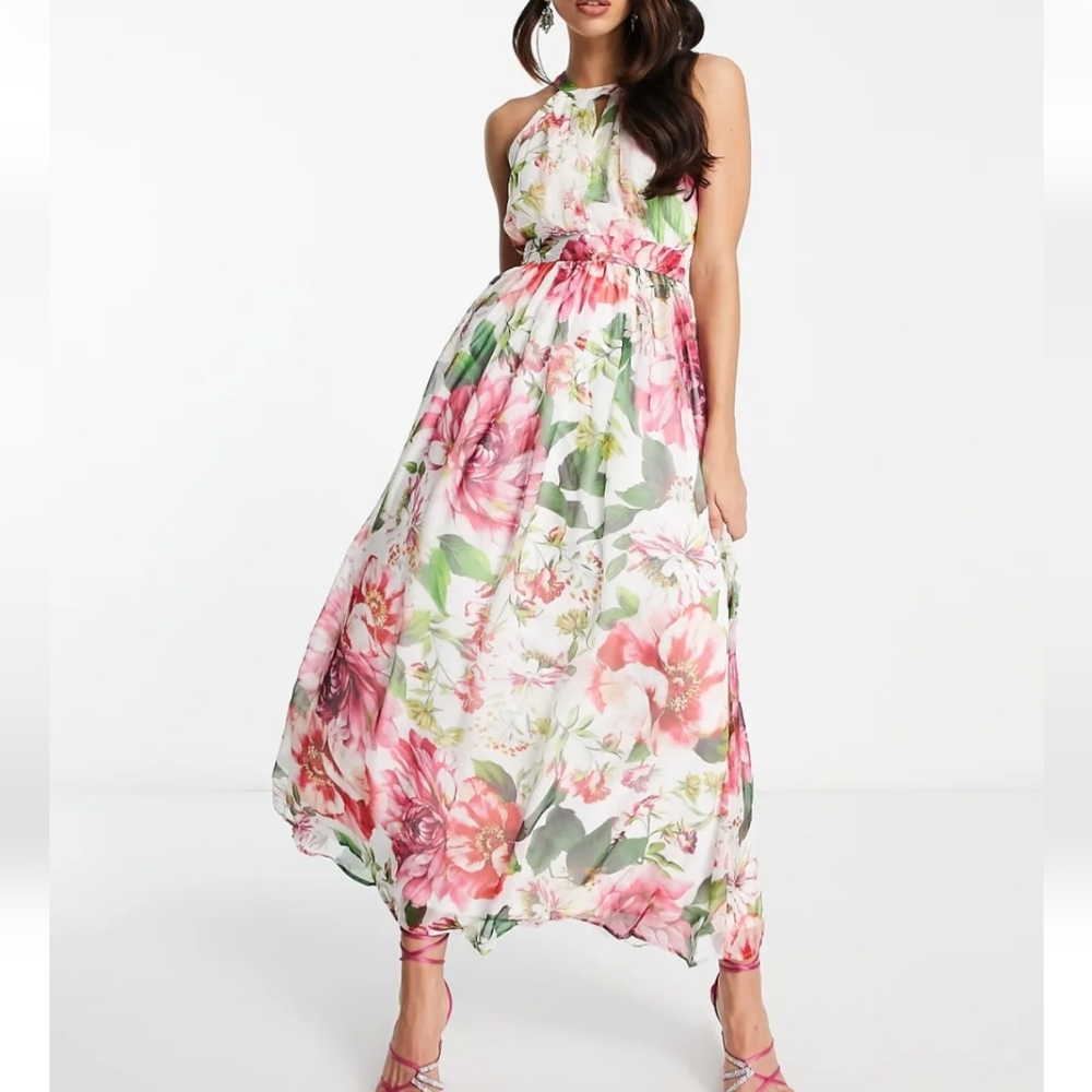 NWT ASOS | Vila Floral Maxi Dress